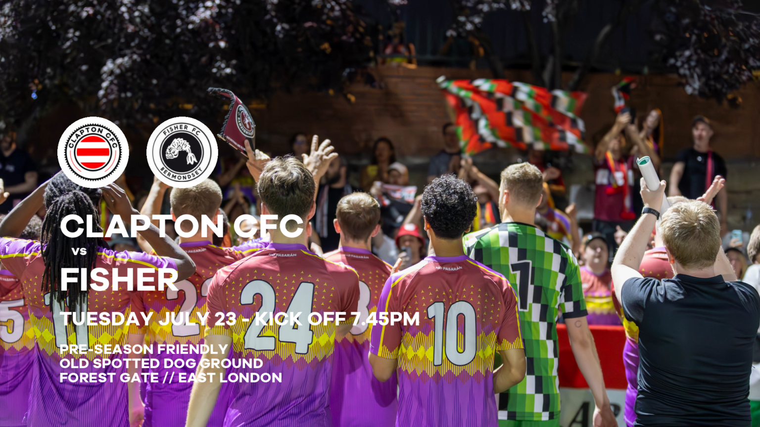 Clapton Cfc Vs Fisher Preview Men S First Team Host Fellow Fan Owned